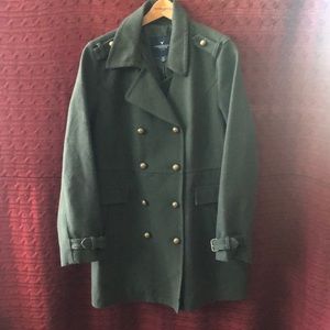 YOU COLD, I’M NOT! Pea Coat - Double Breasted